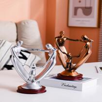 A family of three ornaments wedding gift for wife and husband first anniversary gift creative decoration practical