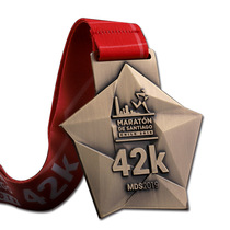 Marathon Medals Custom Profiled Hollowed-out 42KM Commemorates the listing of the Dragon Boat Basketball Triathlon Medal