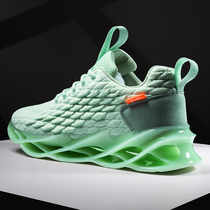 Mens shoes autumn 2022 new blade mens sports and leisure running shoes shock-absorbing running all-match net red shoes trendy shoes