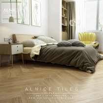 ALNICE tiles Nordic Japanese style 150X800 American walnut wood grain tiles Living room bedroom floor tiles