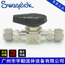 Swagelok Sevelock high pressure ball valve 1 2in Card sleeve PCTFE valve seat (SS-83KS8)