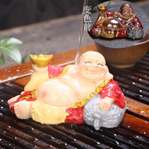 Colour-changing tea spotting piece Millver boutique Nourishing Golden Toad Chaine Chaetei Tea Table Tea Table Tea Tray Ornament Tea Play