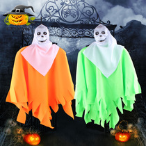 Halloween decoration induction hanging with sound film props ghost terror bar ghost house KTV hanging