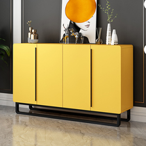 Nordic Net red light luxury shoe cabinet home door large capacity porch cabinet storage living room multifunctional storage partition cabinet