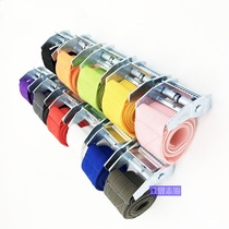 Motorcycle strapping belt thickened wear-resistant car tightening tensioner truck rope tow rope fastening Holder