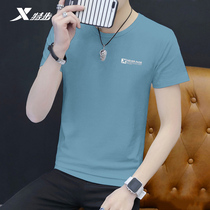 Terstep short sleeve T-shirt male 2022 Summer new official speed dry running light and thin sports half sleeve blouse