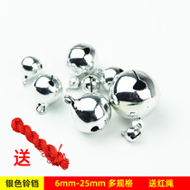 DIY jewelry accessories handmade small bells 6mm-25mm duckbill bells color silver plated bells