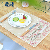 French DMC cross stitch kit DIY simple living room dining room non-full embroidery beautiful life placemat