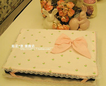 Fields Garden Countryside Style Butterfly Knot Laptop Hood Laptop Hood Multicolored Entry Customizable