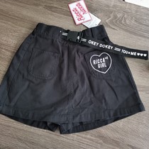 Outlet Childrens Clothing Day Singles Original D Womens CUHK Children Short Pants Skirts Pure Summer Students Tooling Short Skirts Pants Foreign Air 100 lap