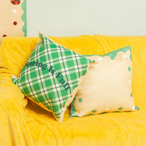Zuo Xiandun Road Spring and summer cotton pillow cushion American retro sofa simple pillow living room bedroom lunch break