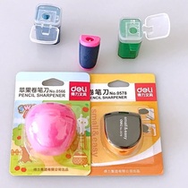 Student cartoon pencil sharpener cute shape pencil sharpener pencil sharpener pin pencil variety of optional