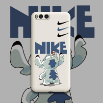 Small monster Xiaomi 6 phone shell liquid silicone anti-fall millet 6x full package lens softshell new xiaomi personality creative rice 6 suitable for male and female couples tennis red ins wind cartoon tide card