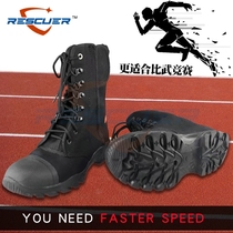 Light rescue boots Sports soft bottom running light firefighters special canvas protective shoes