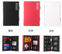 SD memory card box Digital storage bag Mobile phone TF card storage box Finishing bag CF digital memory card box card bag