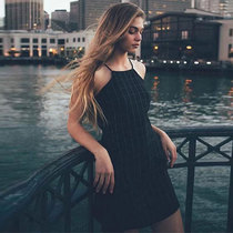 Sexy Off Shoulder Plaid Mini Dress Women Vintage Sling Loose