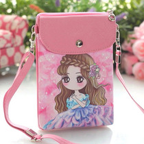 Child Wallet Elementary School Kids Cute Little Zero Wallet Girls New Year Package Girls Slanted Satchel Girl 2021 new