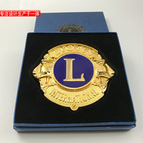 Aristocratic car logo car club stickers in logo metal car stickers custom-made factory housecar label manufacturer