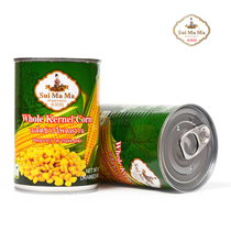 Water Mama brand canned Thai corn kernels 410g home salad pizza material instant sweet baking ingredients