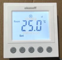 Corneifer thermostat central air conditioning control panel fan coil temperature control switch okonoff G400