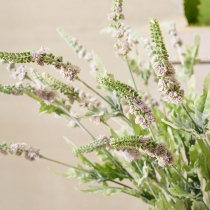 ins simulation lavender flocking sage flower arrangement decoration fake flower model room decorative bouquet matching fake flower