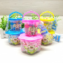 Babeile plasticine big clock 12 color 24 color educational childrens color mud safe non-toxic environmental protection childrens color mud