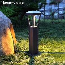 Lawn lamp four-bend column courtyard lamp landscape modern simple household lamp outdoor waterproof garden villa grass lamp