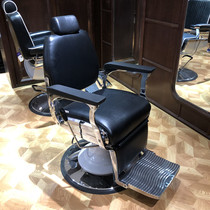 High-end Barber mens hairdressing chair barber shop chair can put down oil head chair hair salon hair cut chair new