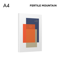 Liangshan information book FP-Z05 White folder Insert A4 magazine cutting page storage book Portfolio album Poster collection book Sheet music clip Piano score book Maternity test pregnancy test report single storage book