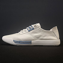 Tide brand board shoes mens shoes 2021 spring and summer new wild casual shoes European station lazy people breathable Sports small white shoes