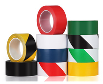 Pvc waterproof seamless warning tape mark zebra crossing decoration plastic film Yan ran still taste black yellow shock low price