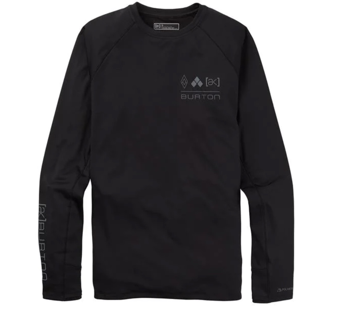 20-21 burton speed dry burton T-shirt with a ton of water.