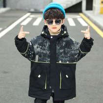 Boy cotton clothes 2020 new children winter clothing Han version foreign air cotton padded jacket CUHK youngist overcomes autumn and winter style 4-13 years old