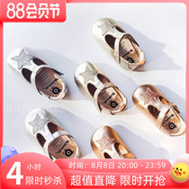 Daddy old soles new child T - star adhesive ballet princess leather shoes learn footwear 0043