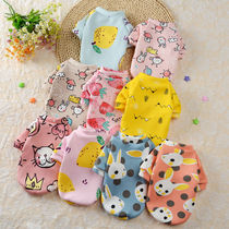 Net red dog clothes autumn and winter clothes thick pet Teddy puppies small dog clothes dog clothes cat clothes