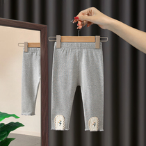 Childrens pants 2021 new foreign style girls leggings Net Red Spring and Autumn childrens clothing tide girl baby autumn clothes