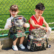 Kindergarten schoolbag boys and girls backpack childrens schoolbag 3-8 years old primary school first grade schoolbag cute backpack