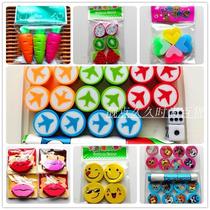 Rover rubber cute cartoon primary school student rubber head creative fruit smiley face eraser children learning stationery