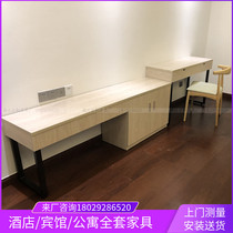 Hotel TV cabinet writing desk luggage rack high and low integrated table-style Express Hotel apartment complete set of furniture