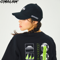 CORALIAN Lean official couple baseball caps 2021 Summer new 100 hitch fashion baseball cap men and women