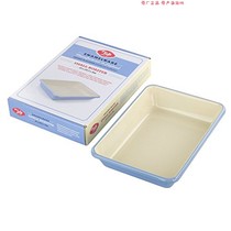 British Tala handmade rectangular enamel carbon steel induction cooker can be used for baking trays ovens and barbecue grills with high hardness