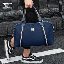 Seven Wolves Travel Bag Mens Hand Luggage Bag Large Capacity Light Sports Fitness Bag Short Trip Travel Bag