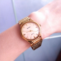 Nostalgic old watch antique collection stock Shanghai watch factory Haida brand ultra-thin quartz watch titanium alloy neutral watch