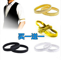 Adult men and women shirt arm ring anti-slip tied with sleeve hoop high-end elastic arm ring adjustable