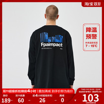 FPA(VENGETICE) City Walker Architectural Printed Long Sleeve T-Shirt National Tide Brand Hip Hop Casual Loose Men