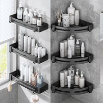 Toothbrush tooth cup rack advanced bathroom triangle toilet free punching storage wall hanging washstand hand washing toilet