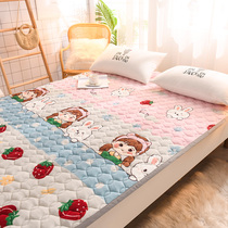 Children Coral Suede Mattress Double 1 35m135 Thin ANTI-SLIP WARM MILK SUEDE FLANNEL CUSHION PADDED BEDDING