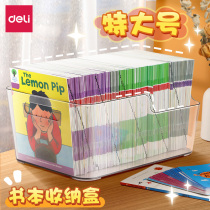 Transparent Book Box Book Book Painting Book Collection Box Acrylic Desktop Box Container Box