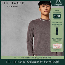 TED BAKER Mens simple casual long sleeve pullover sweater