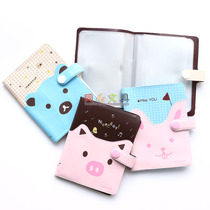 Giant door stationery cartoon multi-card position mens and womens fashion bank credit card set Anti-demagnetization card bag